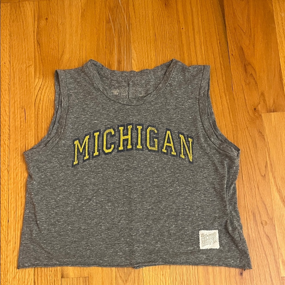 Michigan crop top tanktop